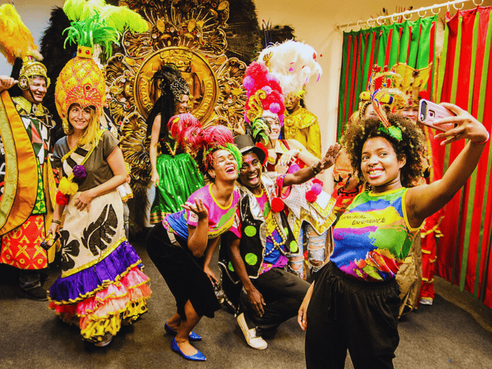 Visite classique : Une visite des coulisses du Carnaval de Rio à la Cidade do Samba. 