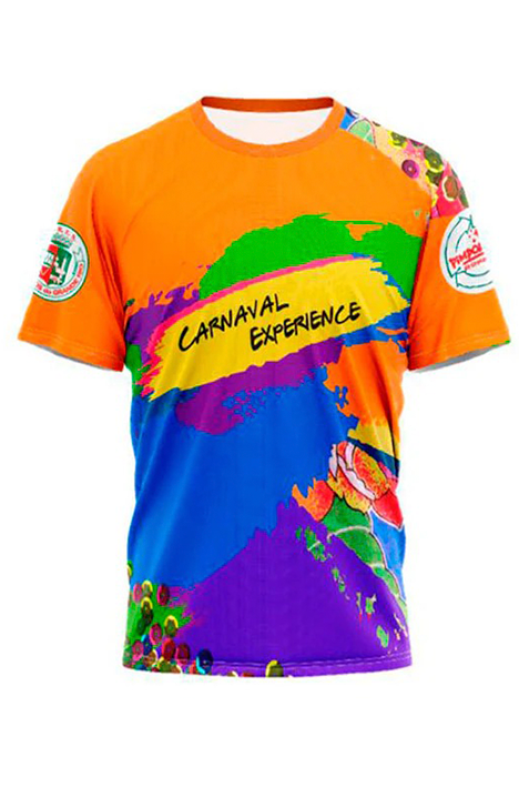 Chemise orange Carnival Experience